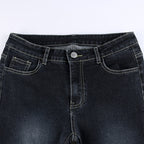 Vayen | Dames Flared Jeans met Low Waist Fit