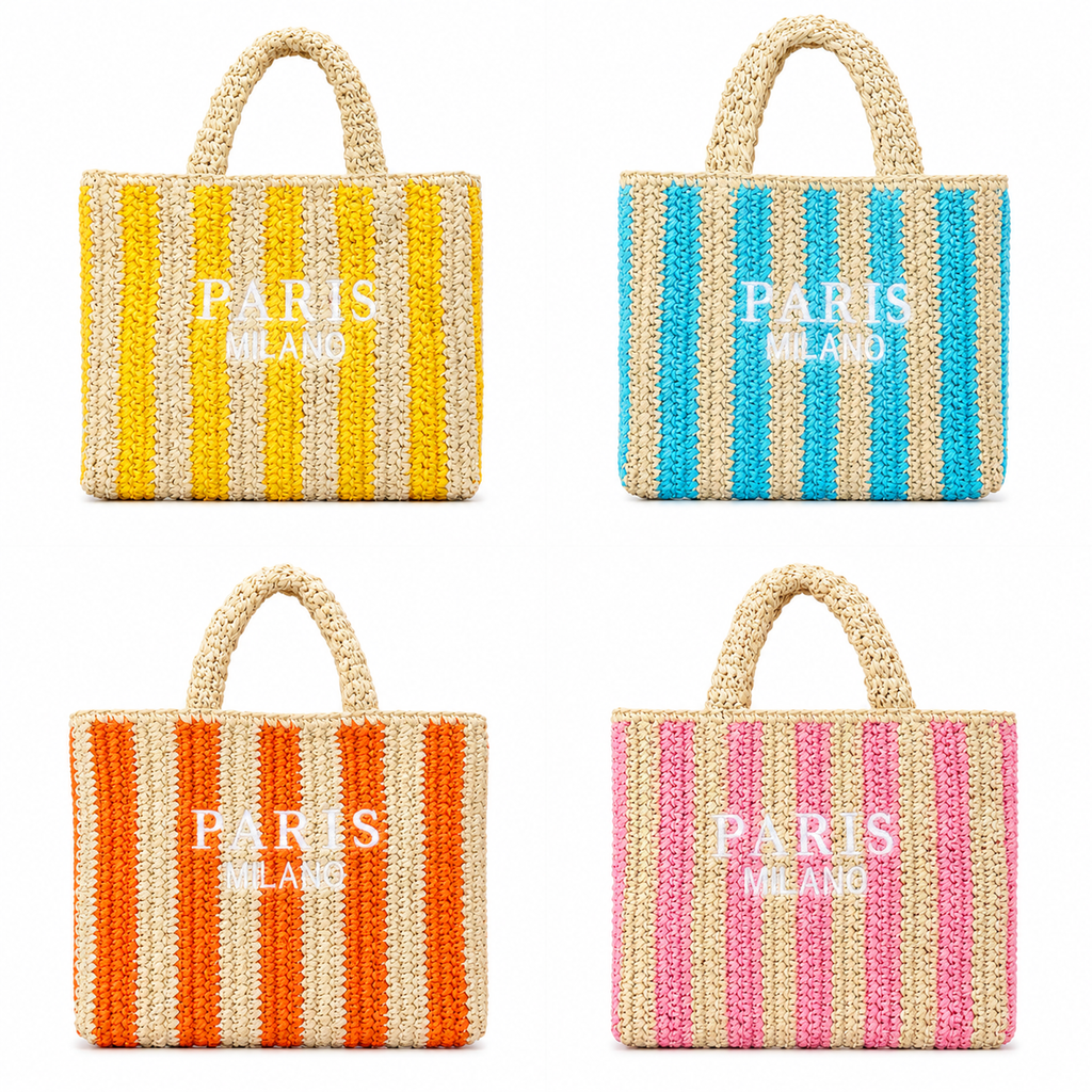 Vayen | Geweven Stro Tas Dames Luxe Shopper