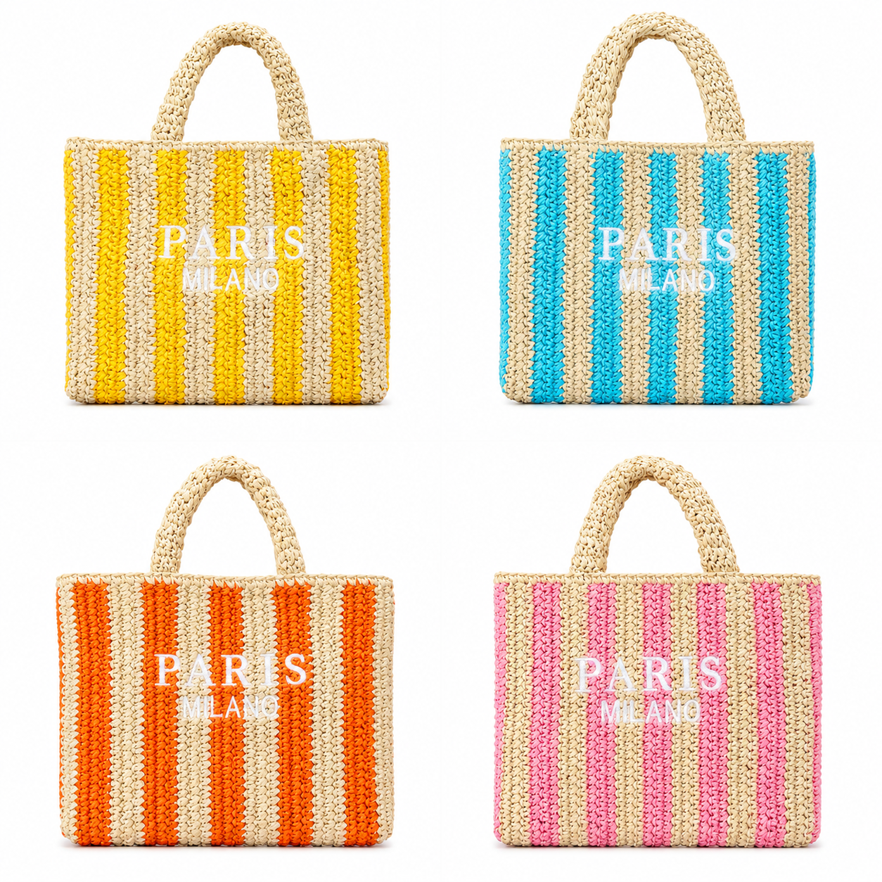Vayen | Geweven Stro Tas Dames Luxe Shopper