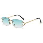 Sophie | Luxe Randloze Zonnebril UV400 voor Dames