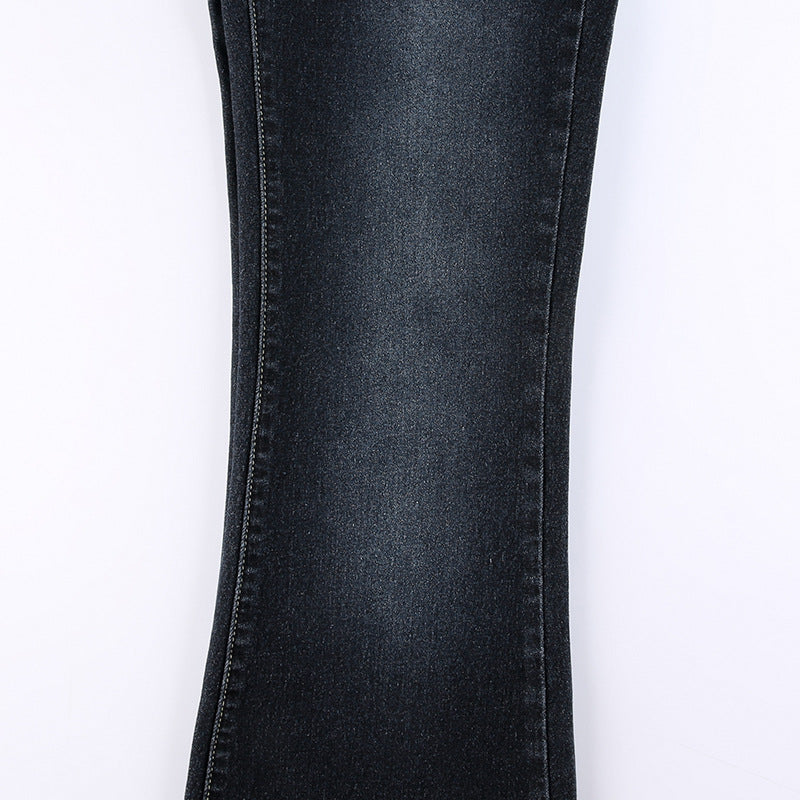 Vayen | Dames Flared Jeans met Low Waist Fit