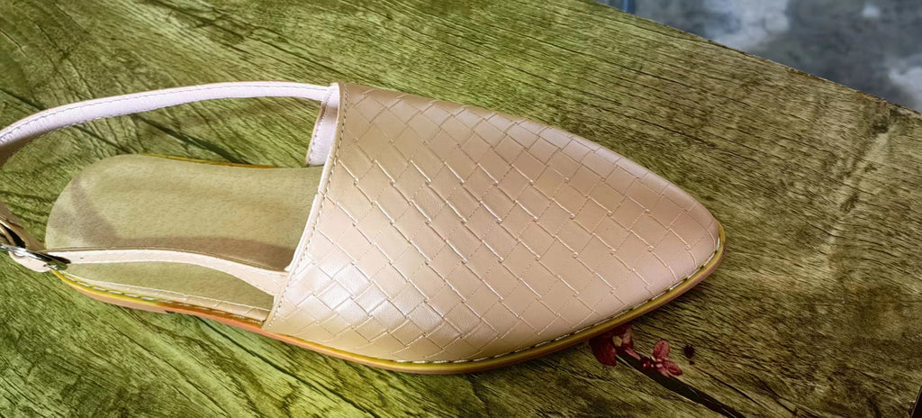 Léano | Gevlochten Slingback Sandalen Dames