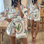 Brigitta | Kleurrijke Co-ord Set Dames