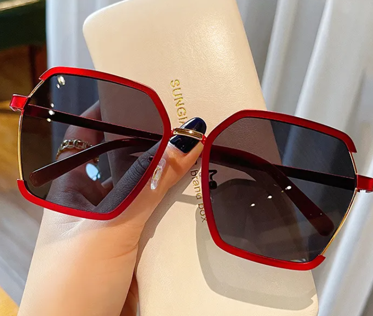 Bella | Oversized Vierkante Zonnebril UV400