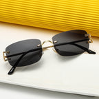 Sophie | Luxe Randloze Zonnebril UV400 voor Dames