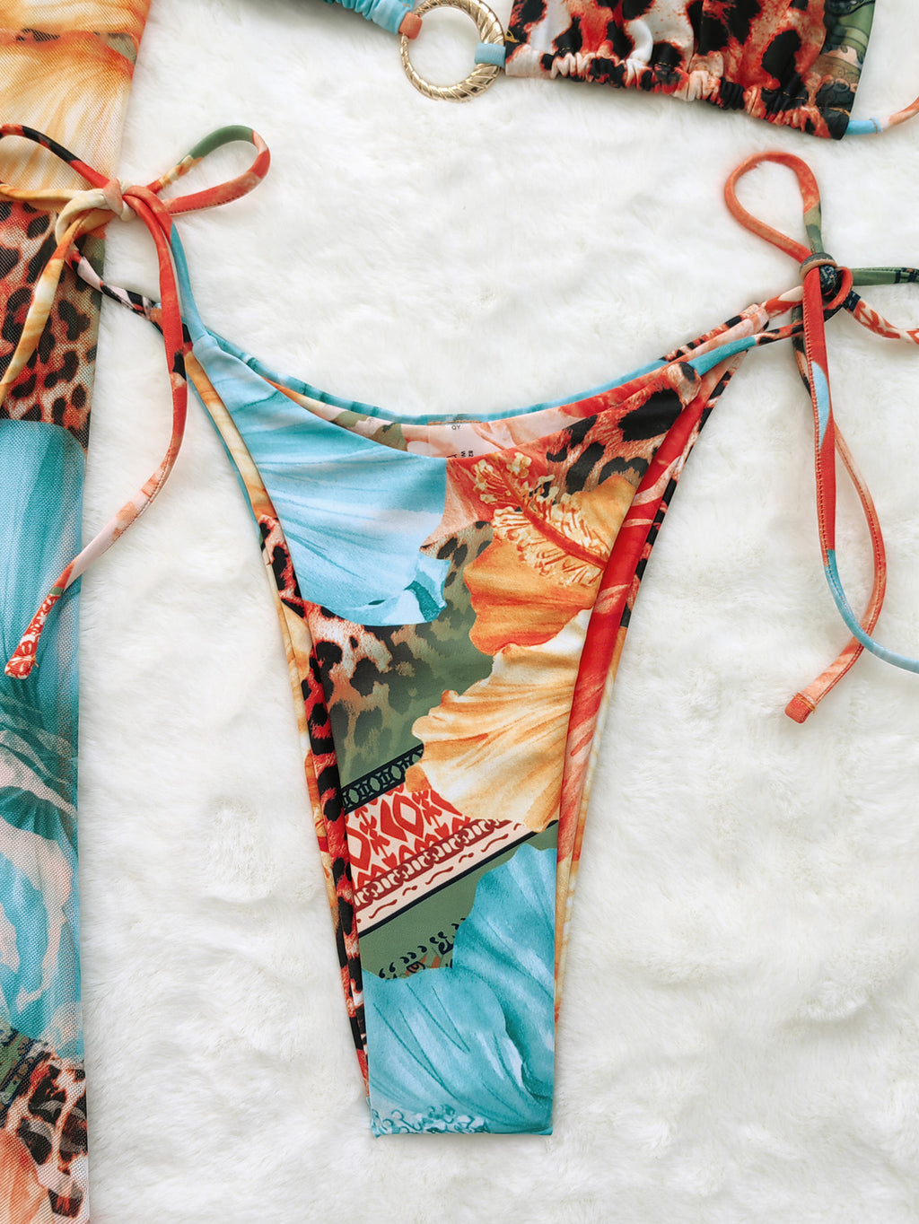 Dana | Bikini Set Dames Luipaard 3-Delig