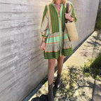 Lina | Luchtige Boho Tuniekjurk