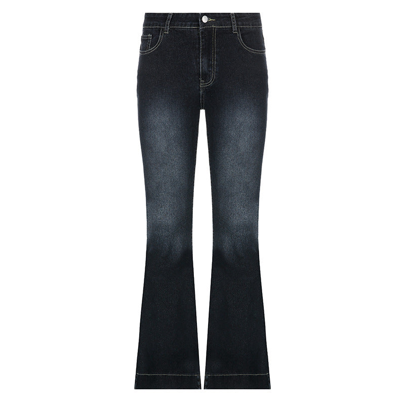 Vayen | Dames Flared Jeans met Low Waist Fit