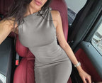 Verya | One Shoulder Maxi Jurk