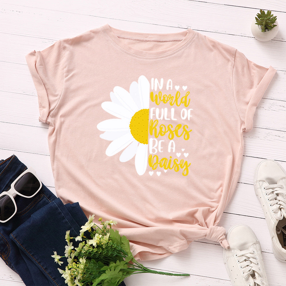 Daisy | Casual Cotton T-Shirt Dames