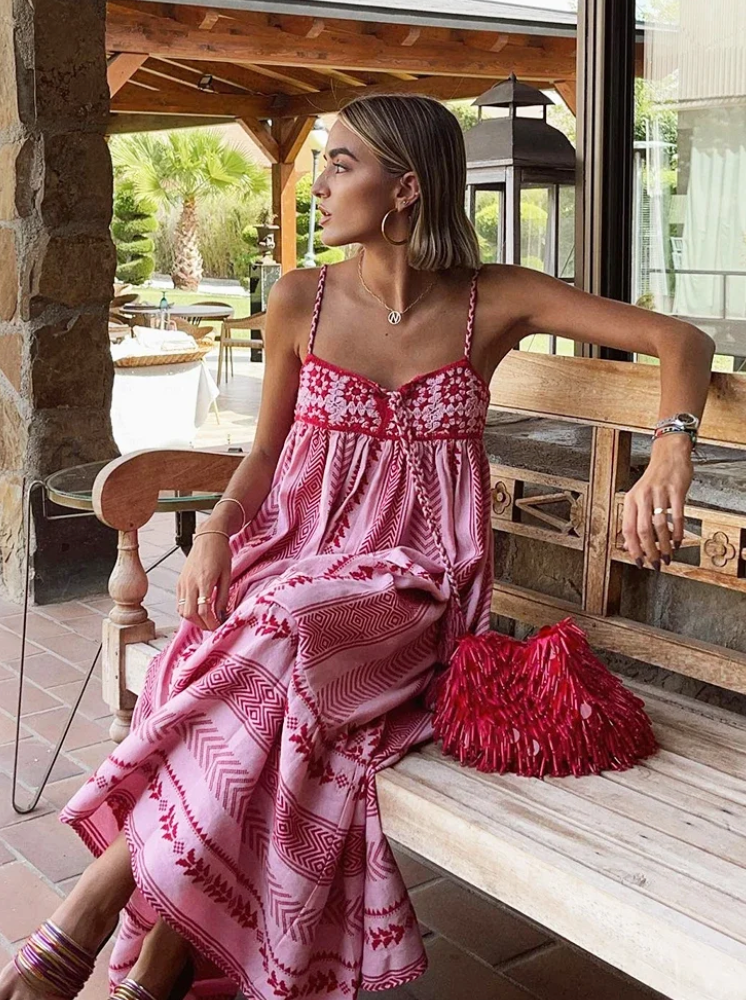 Felicity |  Zomerse Maxi Jurk