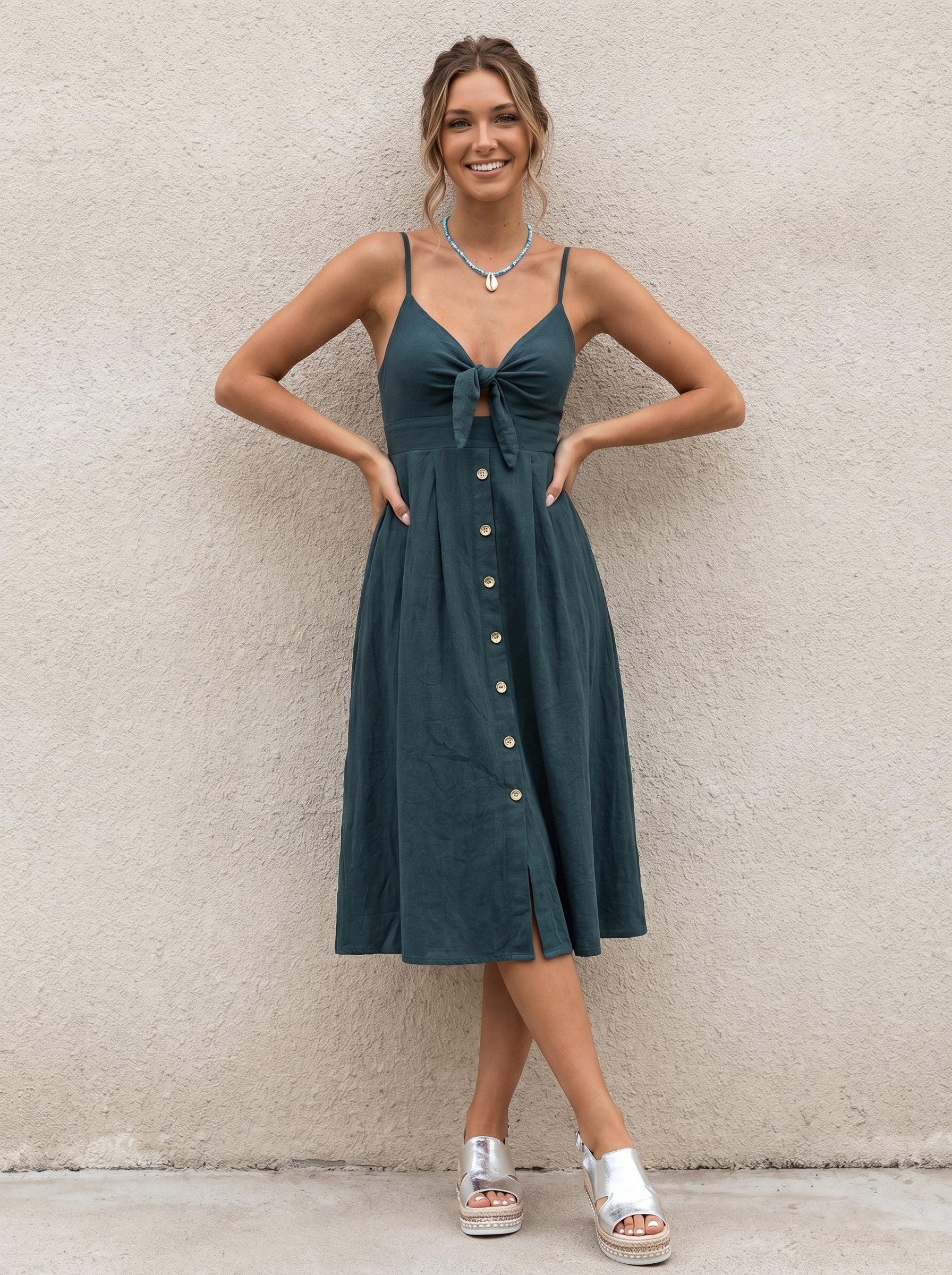 Elegante Backless Maxi Jurk