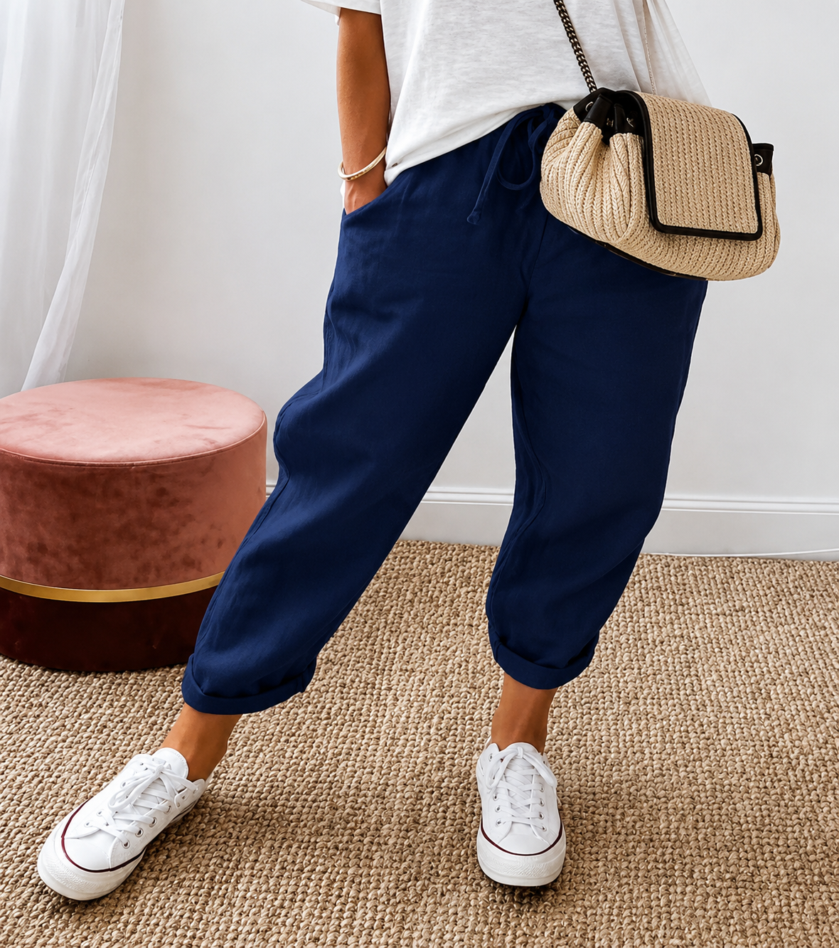Lexi | Casual Katoenen Broek voor Dames