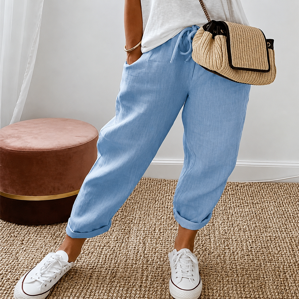 Lexi | Casual Katoenen Broek voor Dames