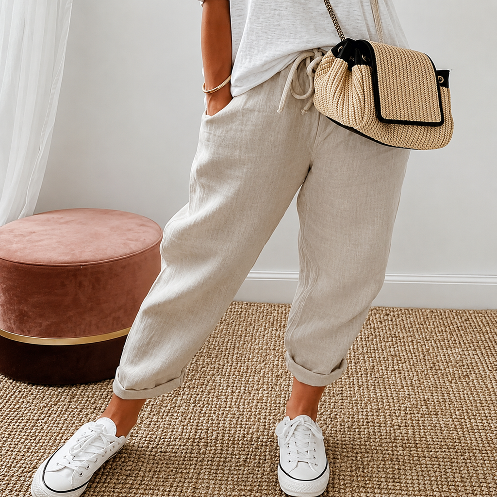 Lexi | Casual Katoenen Broek voor Dames