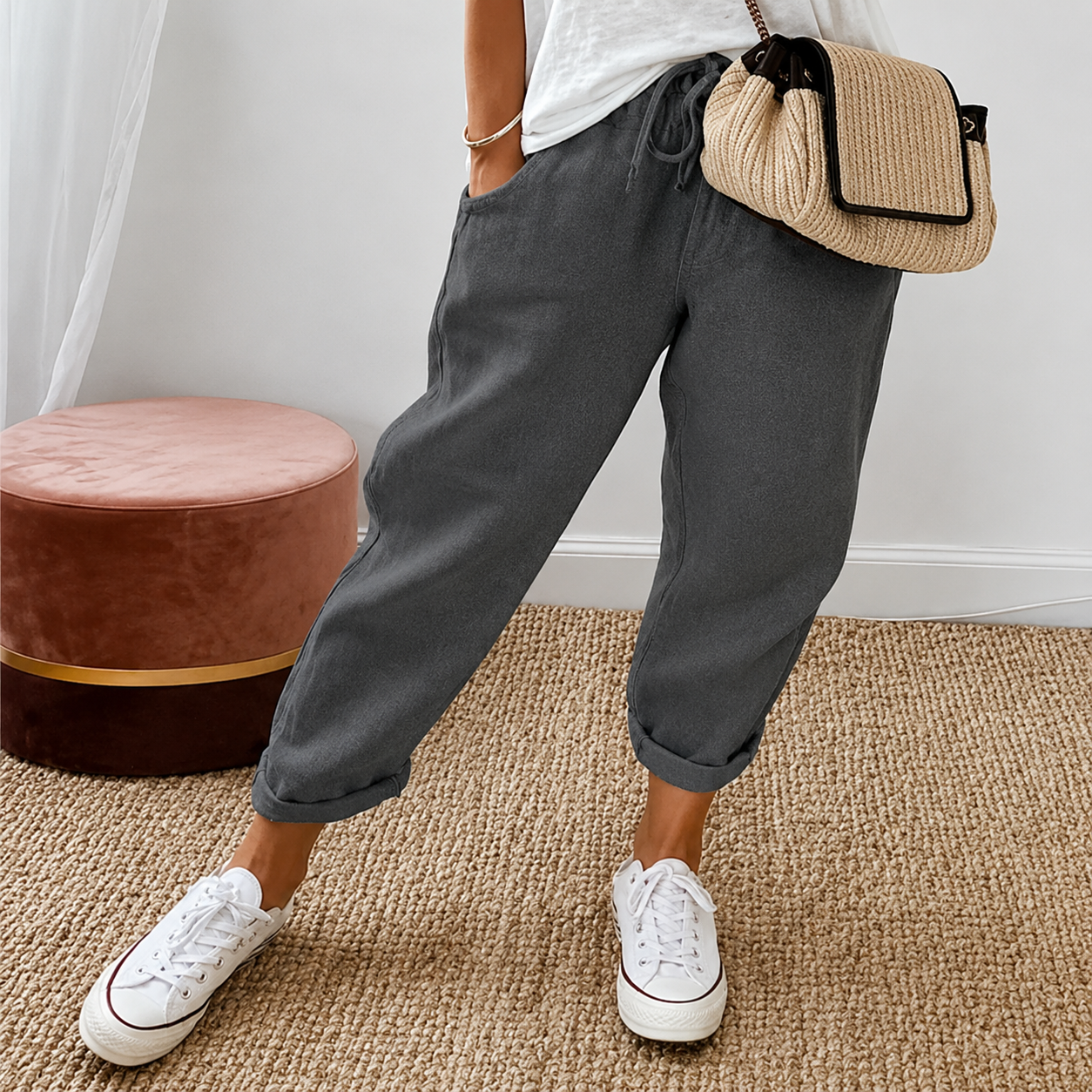 Lexi | Casual Katoenen Broek voor Dames