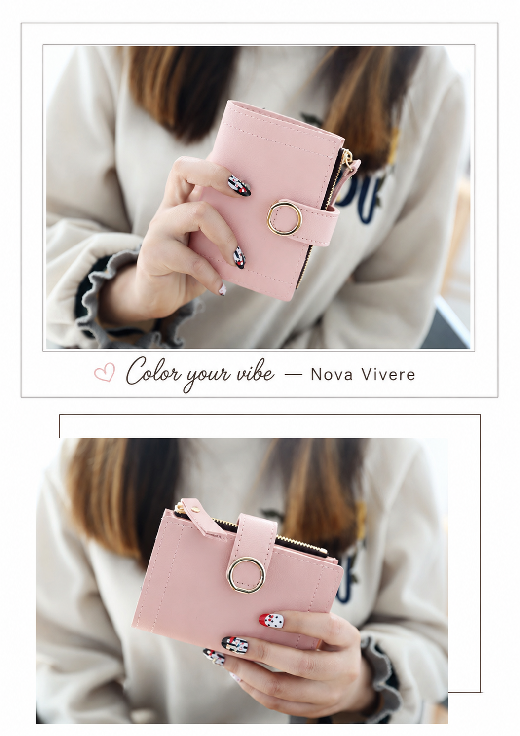 Elowen | Compacte Dames Portemonnee