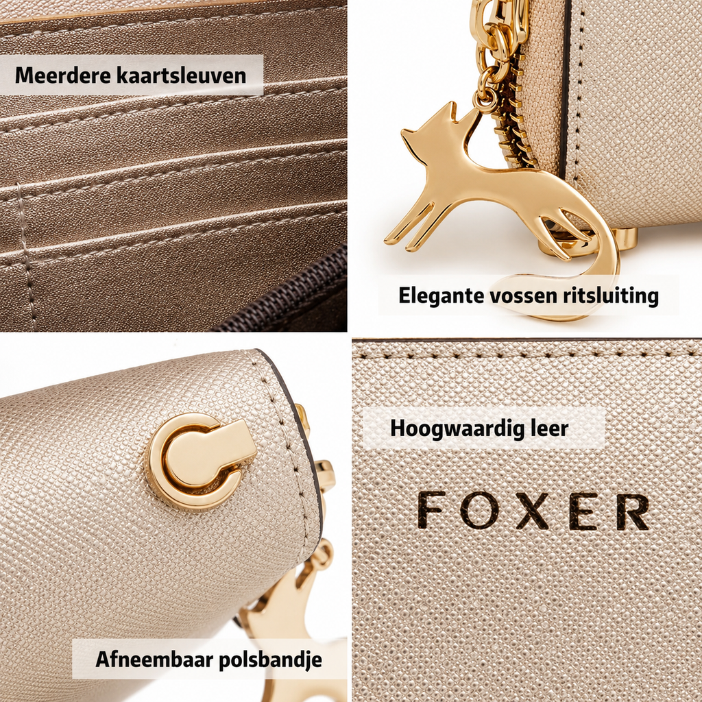 Veloura | Luxe Leren Dames Portemonnee