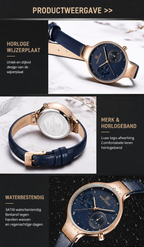 Éloira | Luxe Dames Horloge Quartz