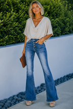 Senna | Flared High Waist Jeans Dames