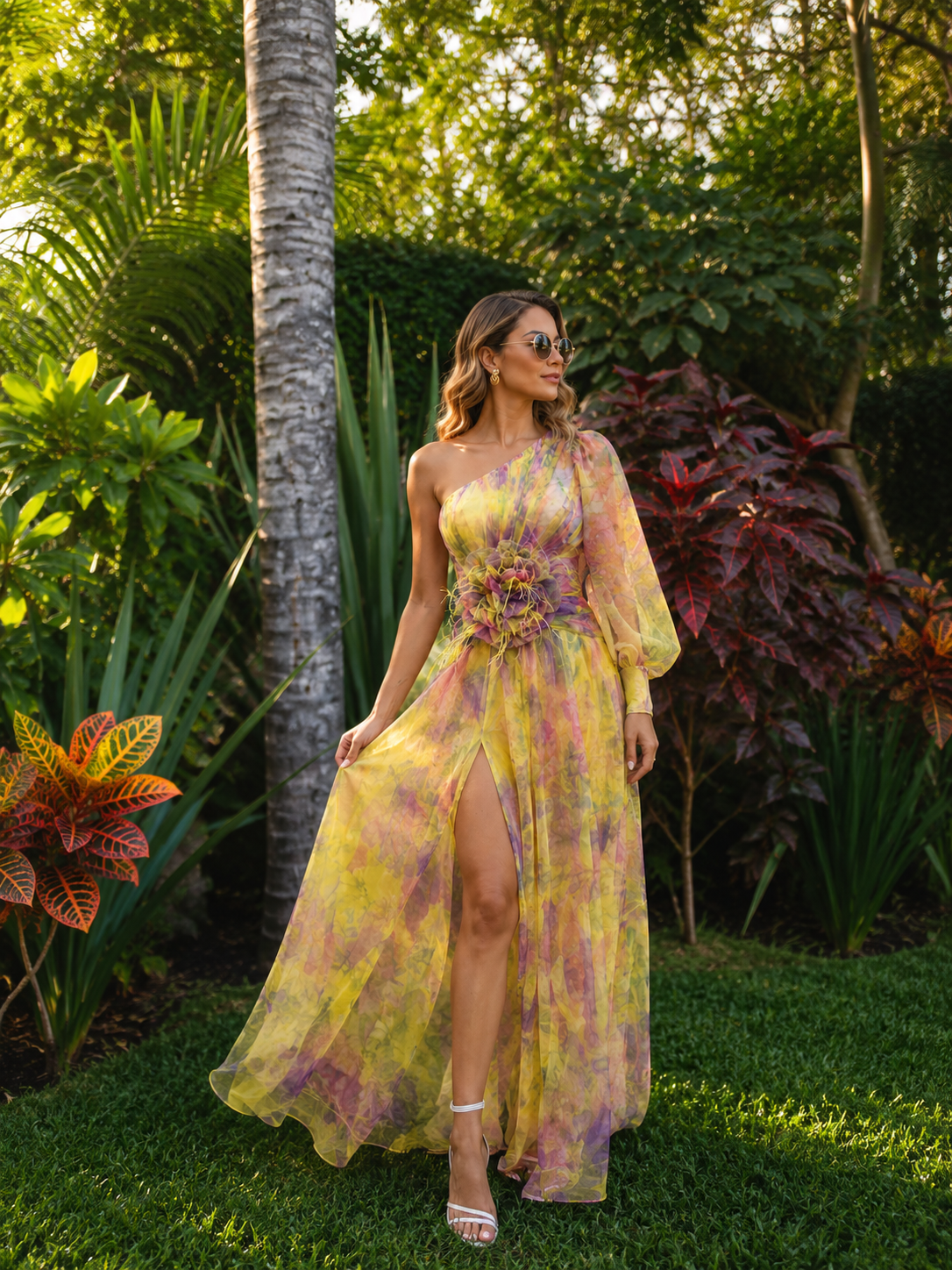 Delilah | Luxe One Shoulder Gala Jurk