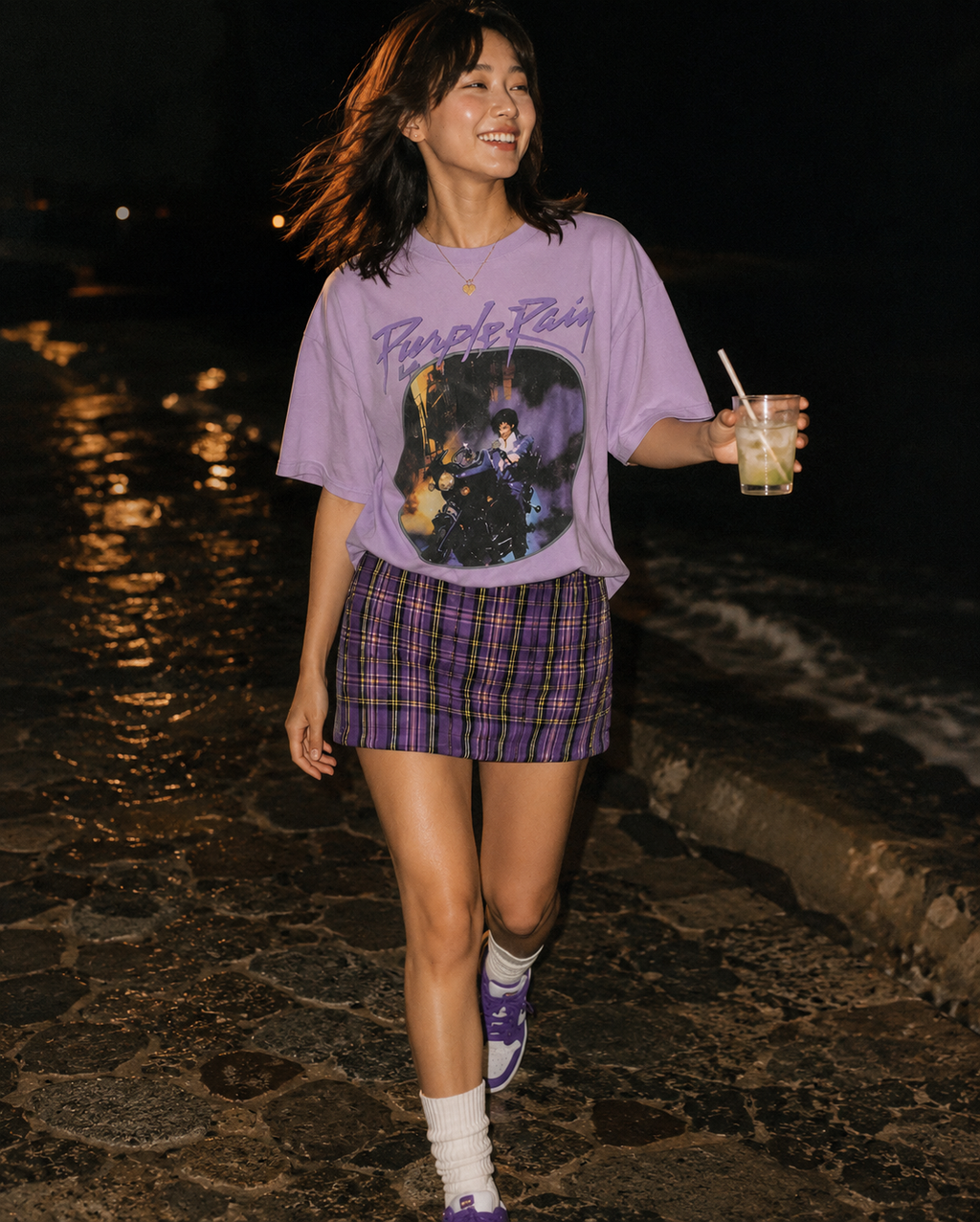 Reina | Vintage Oversized Graphic T-Shirt