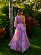 Delilah | Luxe One Shoulder Gala Jurk
