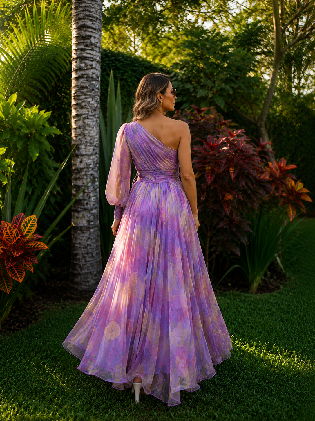 Delilah | Luxe One Shoulder Gala Jurk