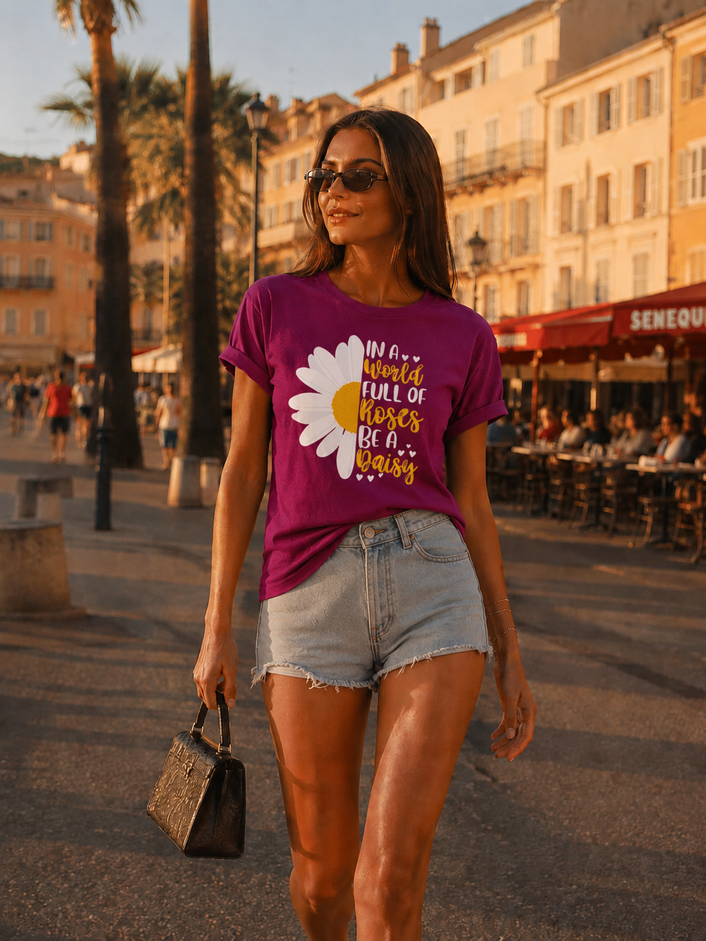Daisy | Casual Cotton T-Shirt Dames