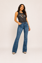 Rylee | Flared Jeans Dames Bootcut Fit