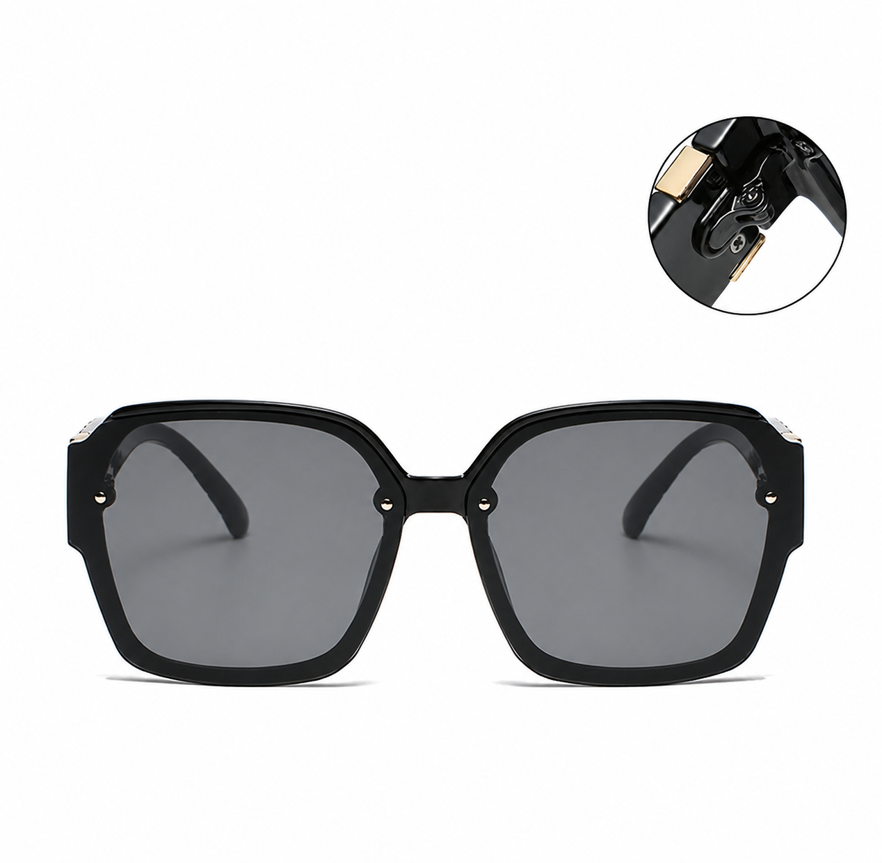 Eline | Luxe Vierkante Zonnebril UV400 Dames