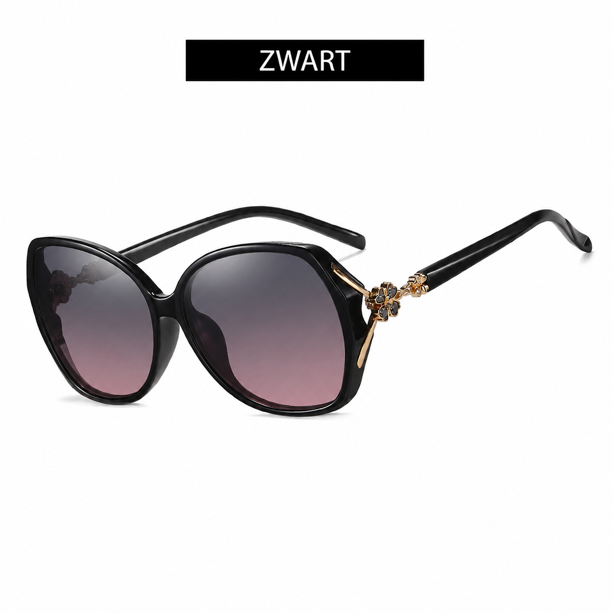 Lydia | Luxe Bloemvormige Zonnebril UV400 Dames