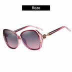 Lydia | Luxe Bloemvormige Zonnebril UV400 Dames