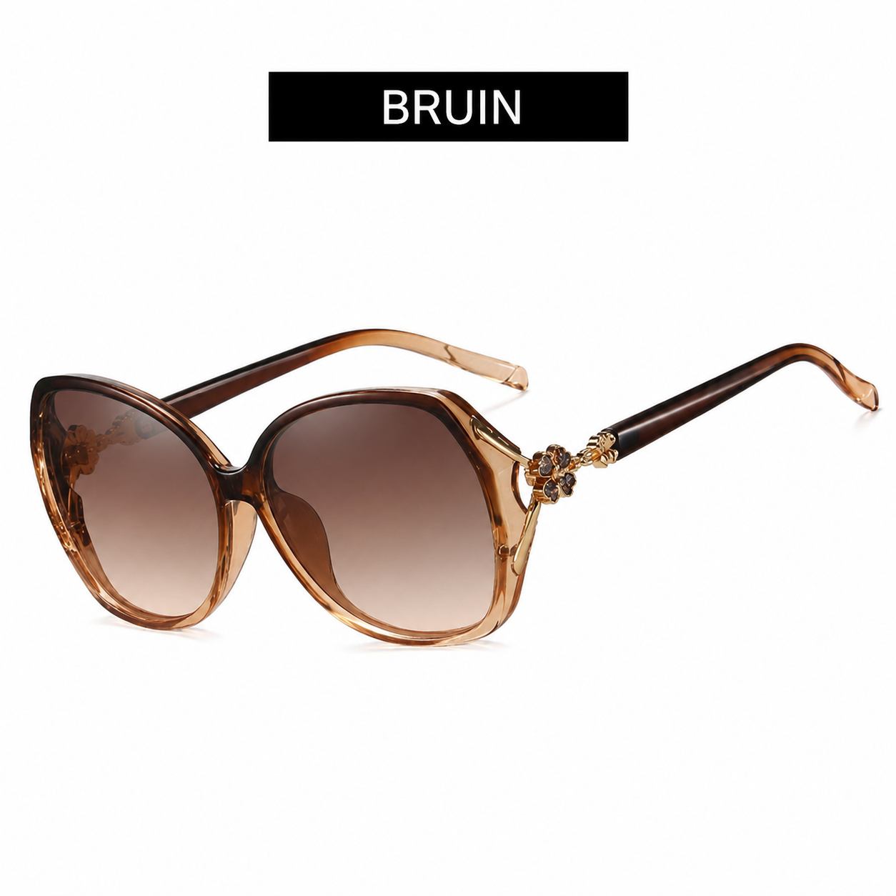Lydia | Luxe Bloemvormige Zonnebril UV400 Dames