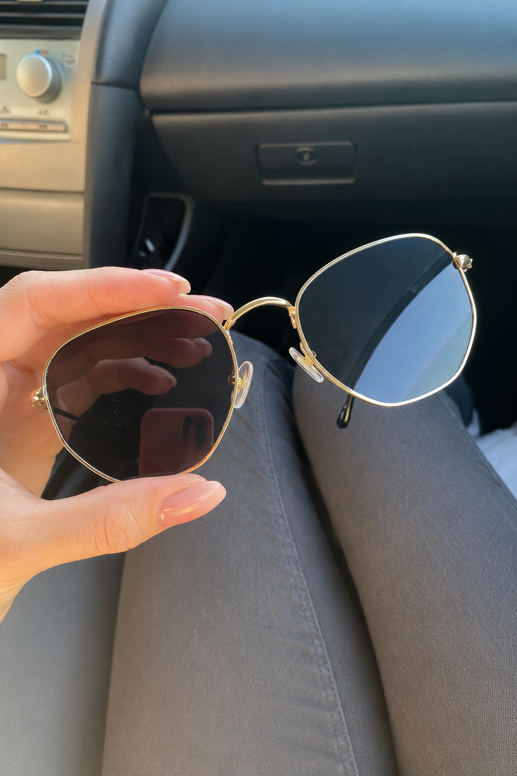 Rosalie | Luxe Hexagon Zonnebril UV400 Dames