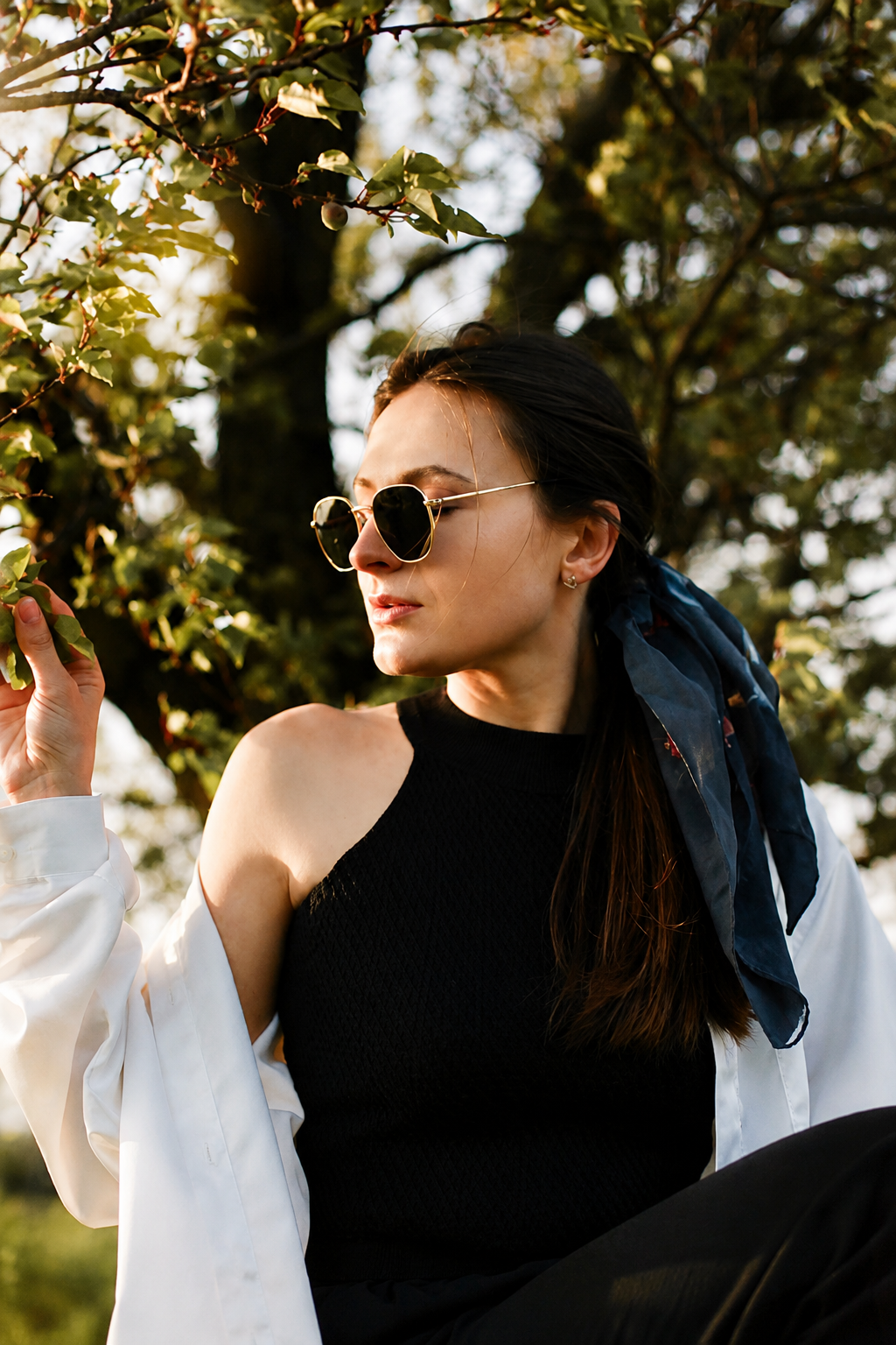 Rosalie | Luxe Hexagon Zonnebril UV400 Dames