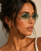 Sophie | Luxe Randloze Zonnebril UV400 voor Dames