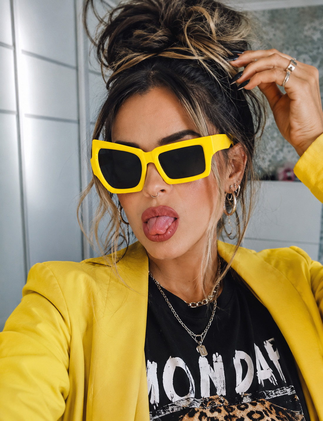 Veronique | Retro Zonnebril – Trendy Statement Eyewear