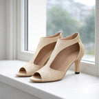 Elena | Dames Sandalen met Hak en Open Teen