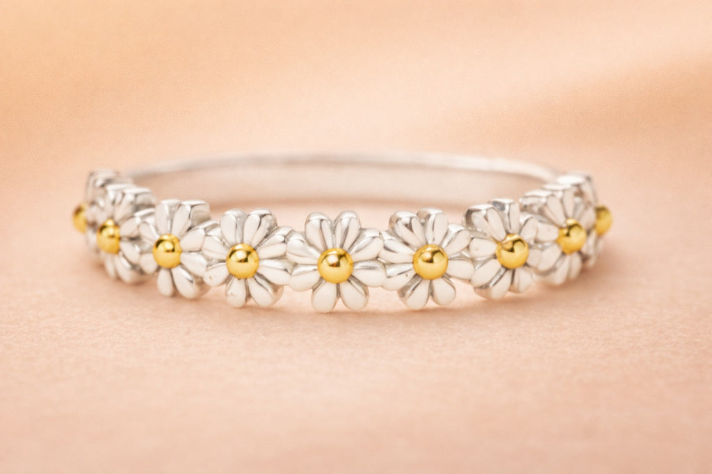 Celeste | Sterling Zilveren Daisy Ring voor Dames S925