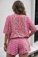 Flora | Dames Zomer Set met Bloemenprint