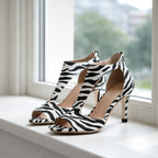 Elena | Dames Sandalen met Hak en Open Teen