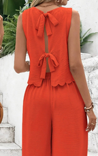 Jolie | Dames Set Wide Leg Broek & Top