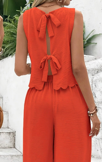 Jolie | Dames Set Wide Leg Broek & Top