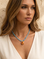Azura | Schelpen Ketting met Kralen Dames