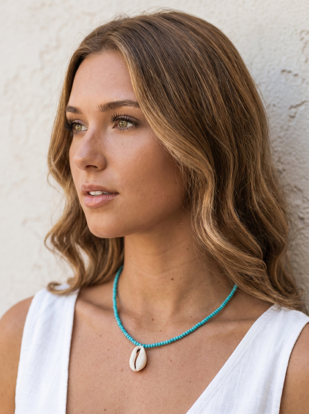 Azura | Schelpen Ketting met Kralen Dames