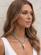 Azura | Schelpen Ketting met Kralen Dames