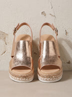 Alba | Sleehak Sandalen met Open Teen