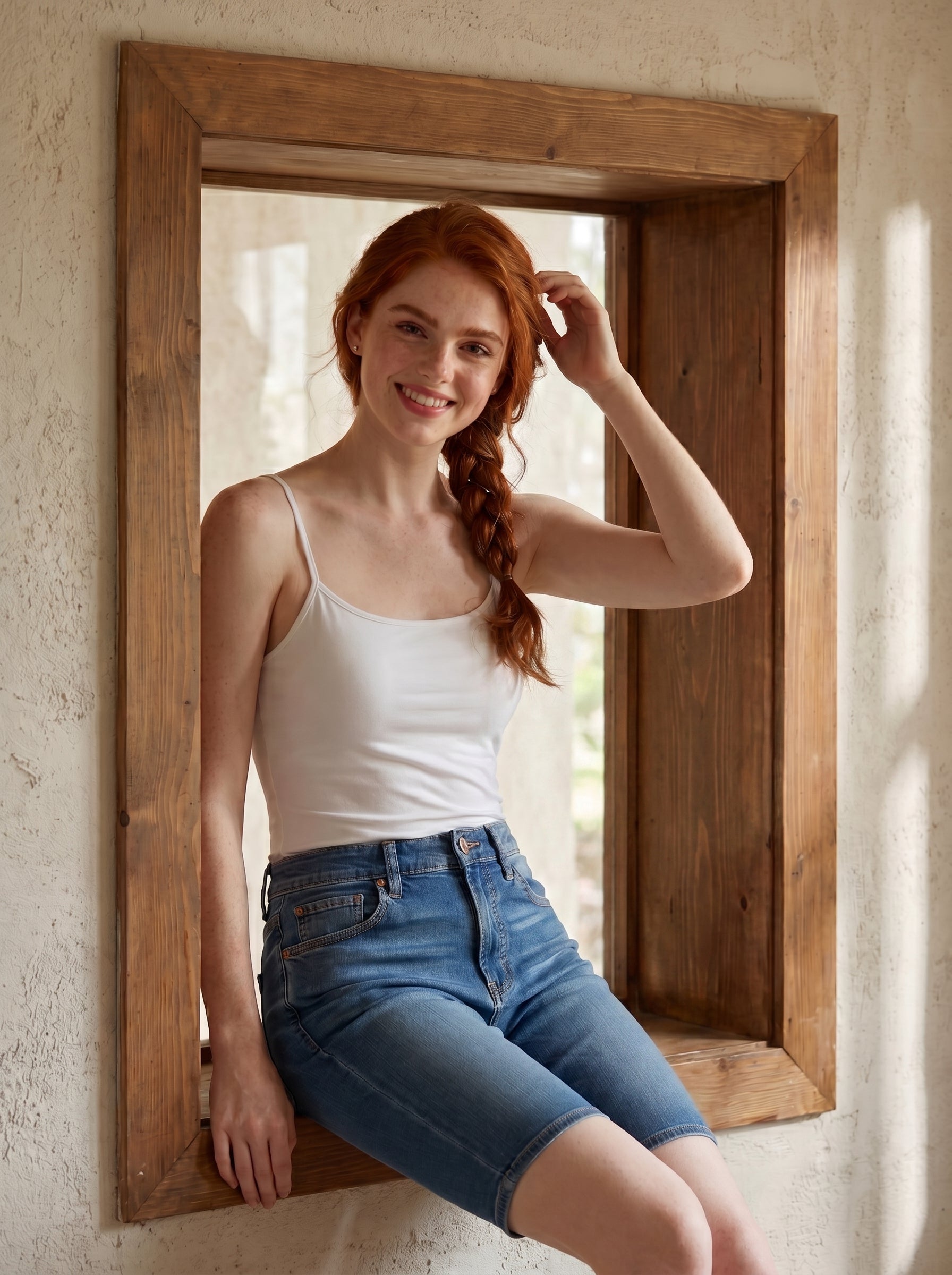 Livv | Basic Voorgevormde Spaghetti Top met Stretch