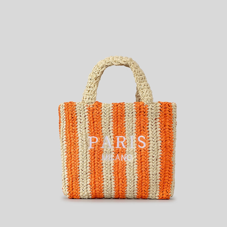 Vayen | Geweven Stro Tas Dames Luxe Shopper